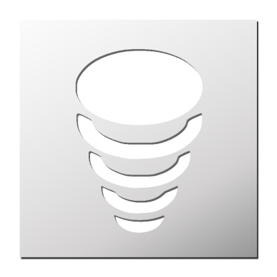 Pochoir Tornade