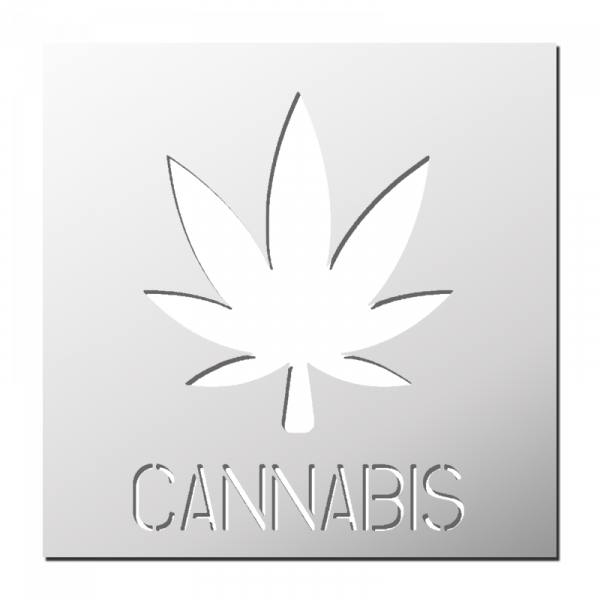 Pochoir Cannabis