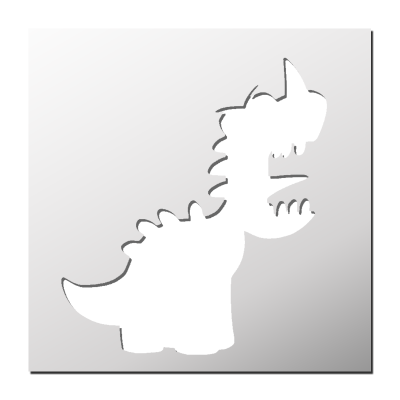 Pochoir Dinosaure