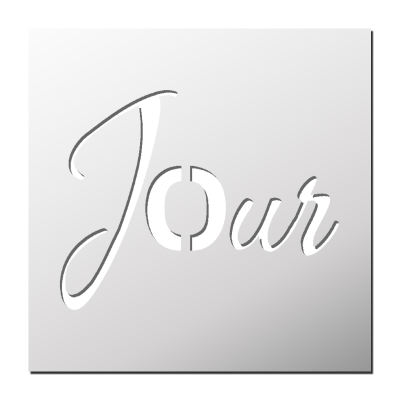 Pochoir Jour
