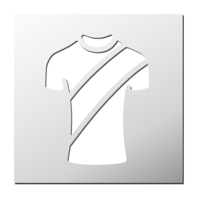 Pochoir Maillot de Foot
