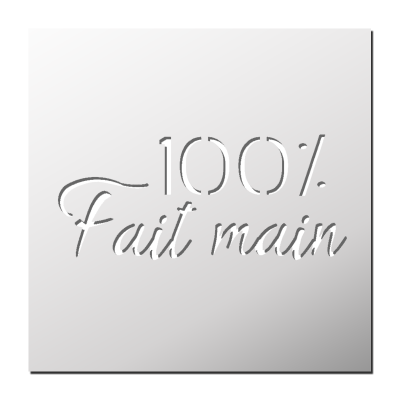 Pochoir 100% Fait Main