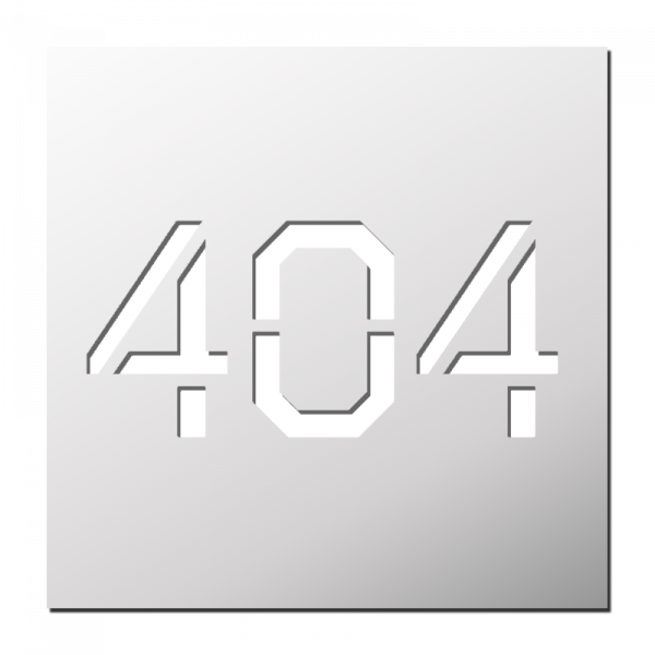 Pochoir 404