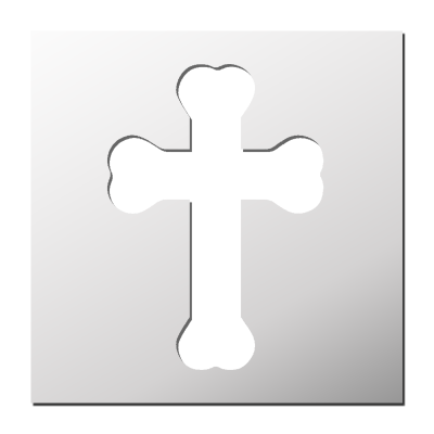 Pochoir Croix