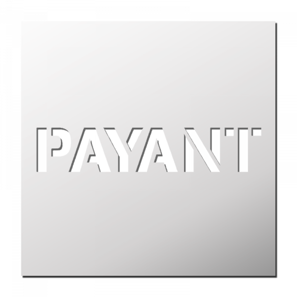 Pochoir PAYANT