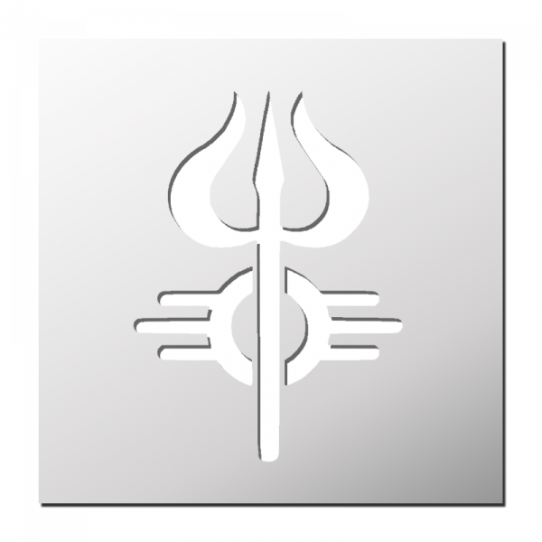 Pochoir Symbole Shiva