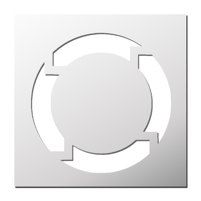 Pochoir Cercle