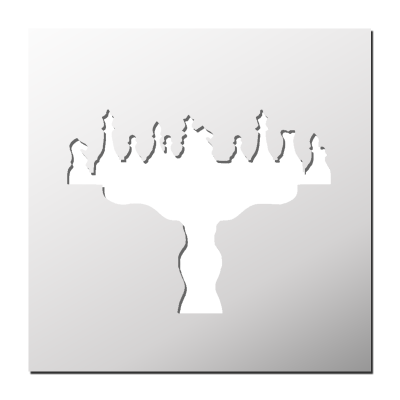 Pochoir Jeux d&rsquo;échecs