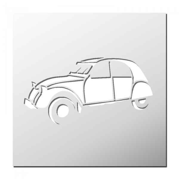 Pochoir 2 CV