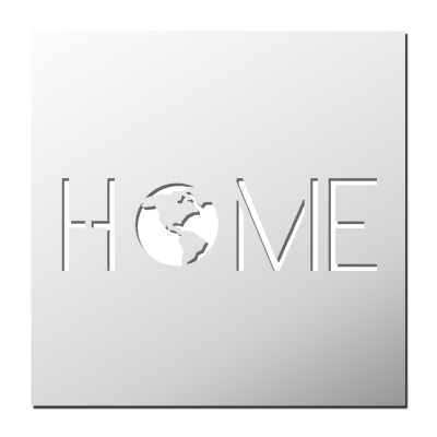 Pochoir HOME