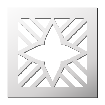 Pochoir Mosaique