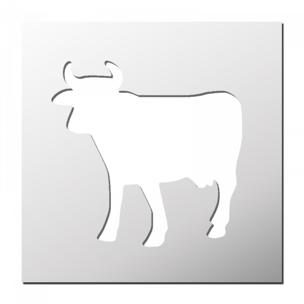 Pochoir Vache