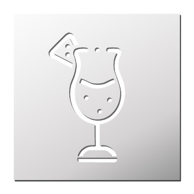 Pochoir Piña Colada