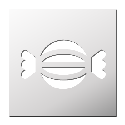 Pochoir Bonbon