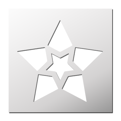 Pochoir Star