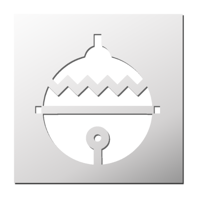 Pochoir Clochette