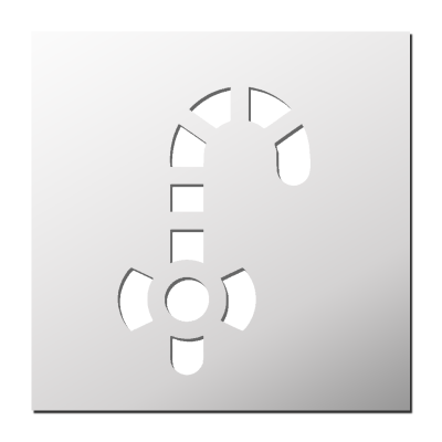 Pochoir Sucre d’orge