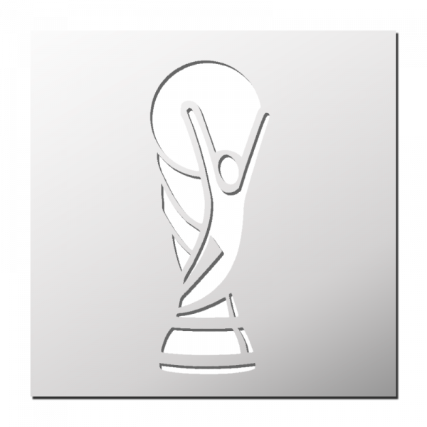 Pochoir Coupe du monde Football