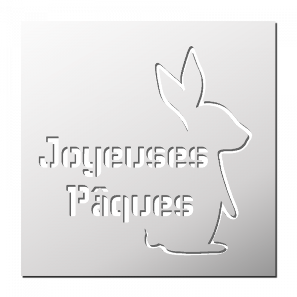 Pochoir Joyeuses Pâques