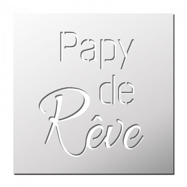 Pochoir PAPY de Rêve