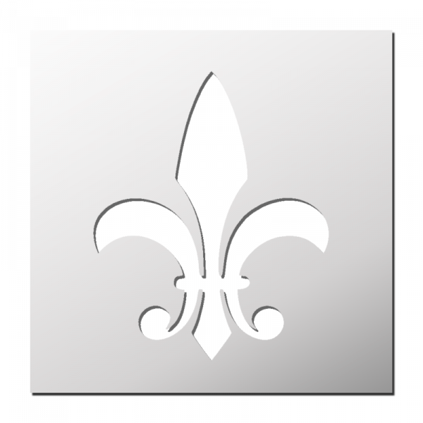 Pochoir Fleur de Lys