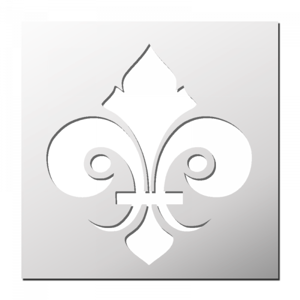 Pochoir Fleur de Lys