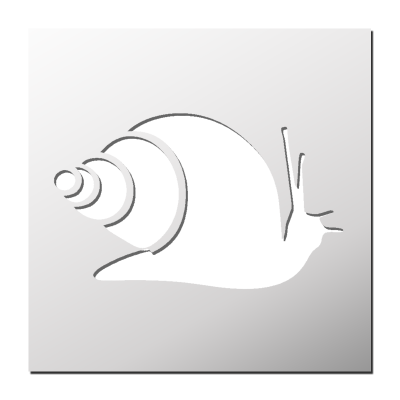Pochoir Escargot