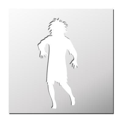 Pochoir Zombie