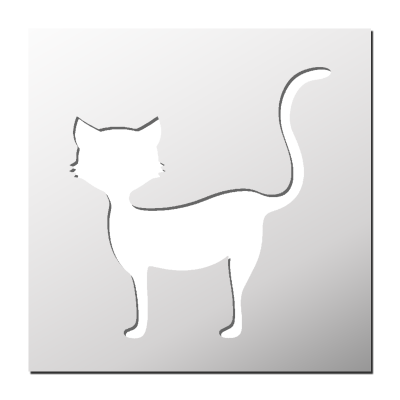 Pochoir Chat