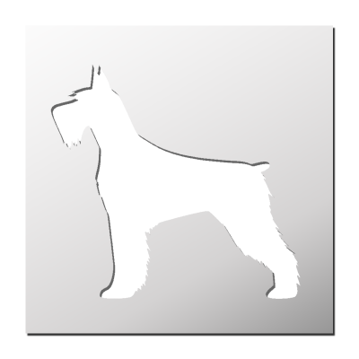 Pochoir Chien