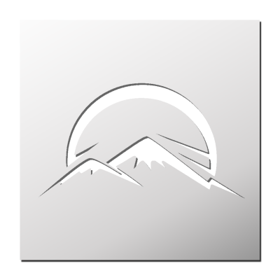 Pochoir Montagne