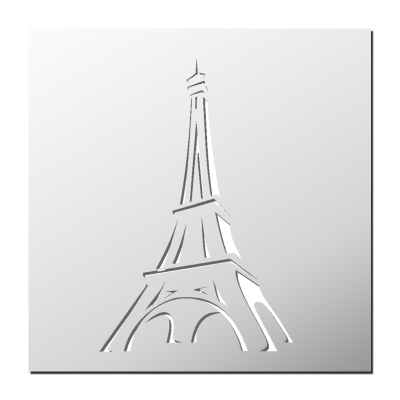 Pochoir Tour Eiffel