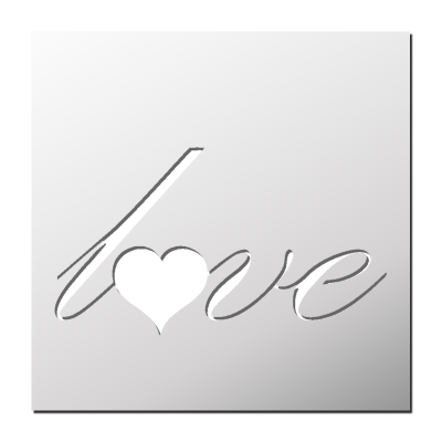 Pochoir Love