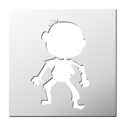 Pochoir Zombie