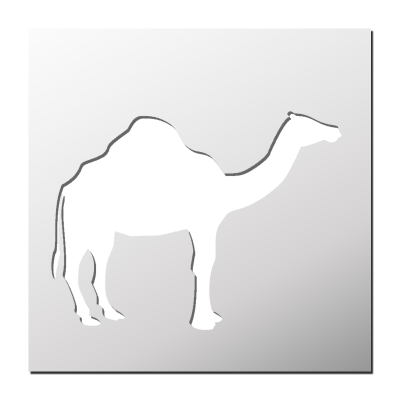 Pochoir Dromadaire