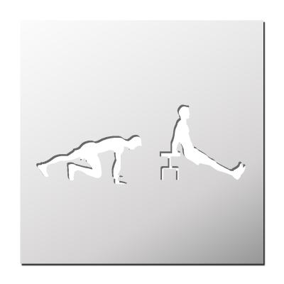 Pochoir Fitness
