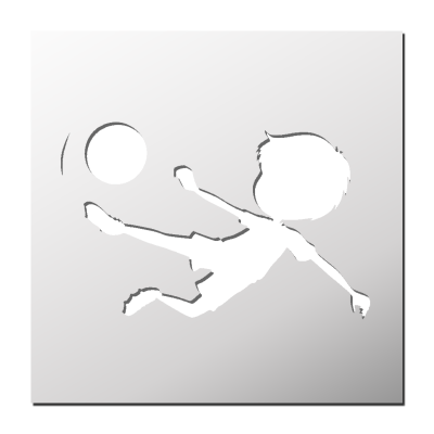Pochoir Football