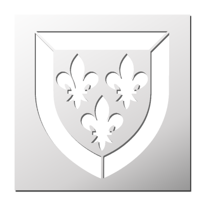 Pochoir Blason d’Anjou