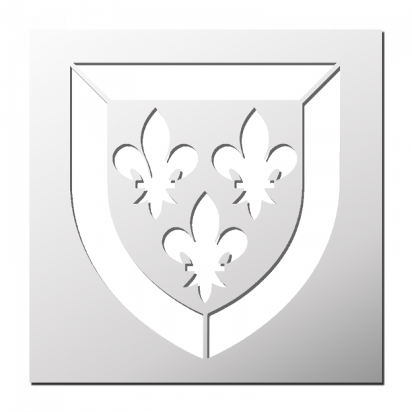 Pochoir Blason d'Anjou