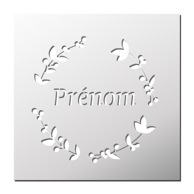 Pochoir Déco Prénom