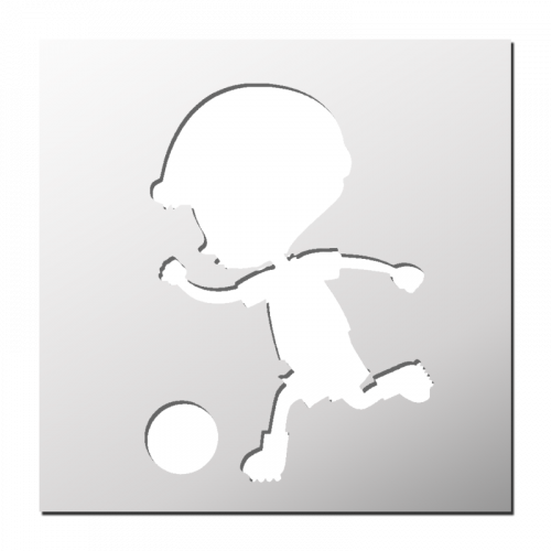 GORGECRAFT Pochoirs De Peinture De Joueur De Basket Ball De 30x30cm De Large Pochoirs De Peinture