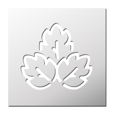 Pochoir Feuilles