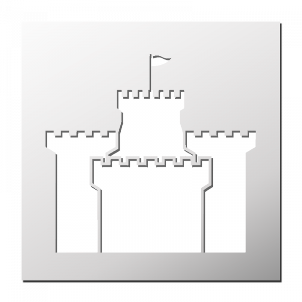 Pochoir Château