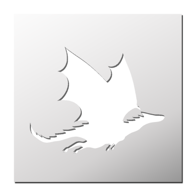 Pochoir Dragon