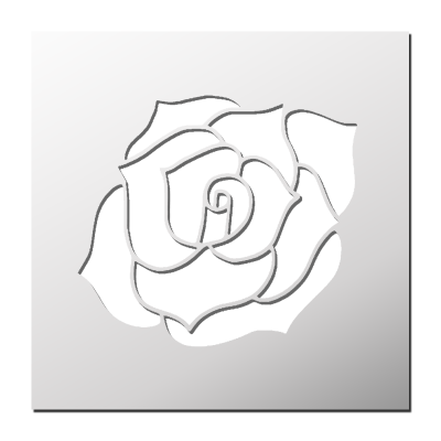 Pochoir Fleur