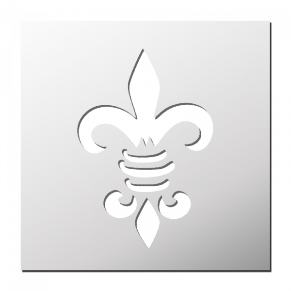 Pochoir Fleur de Lys