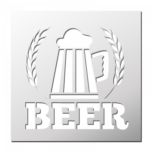 Pochoir BEER