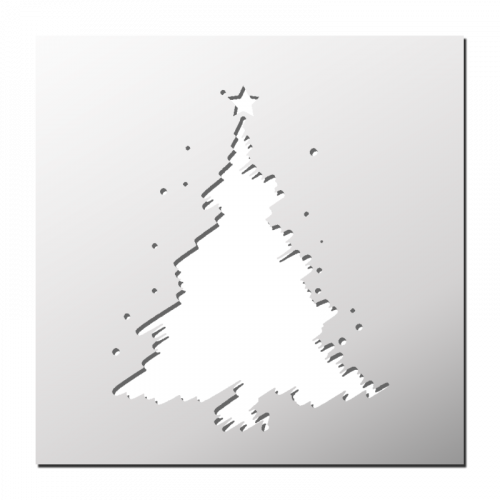 Lot De 12 Pochoirs Décoratifs De Noël Pour Peinture Sur Toile