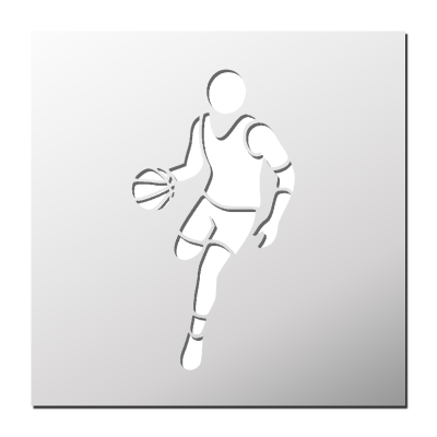 Pochoir BasketBall