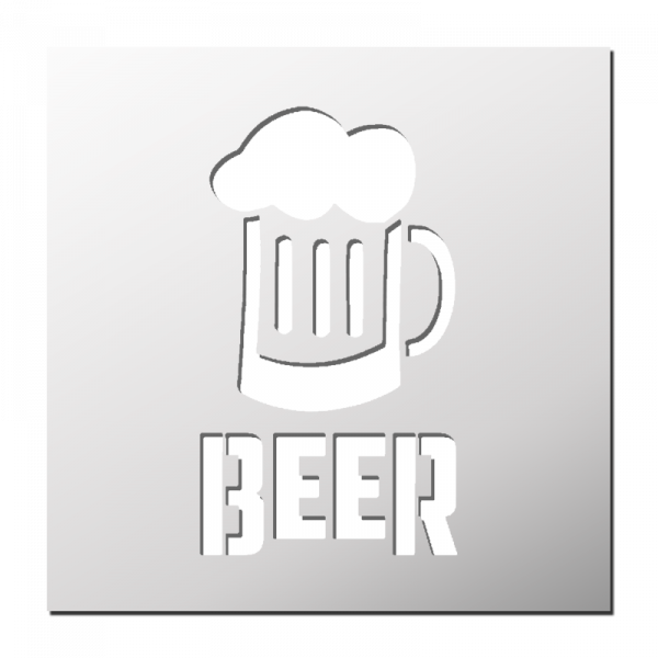 Pochoir BEER